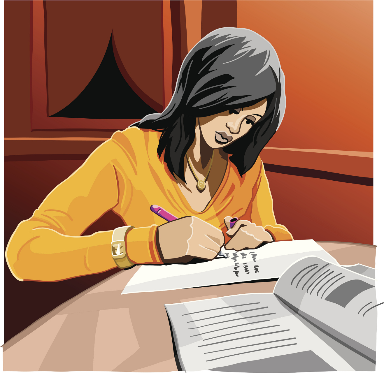 作业的时候,有家长说,他的孩子每天回家的作业都是照着答案抄上去的