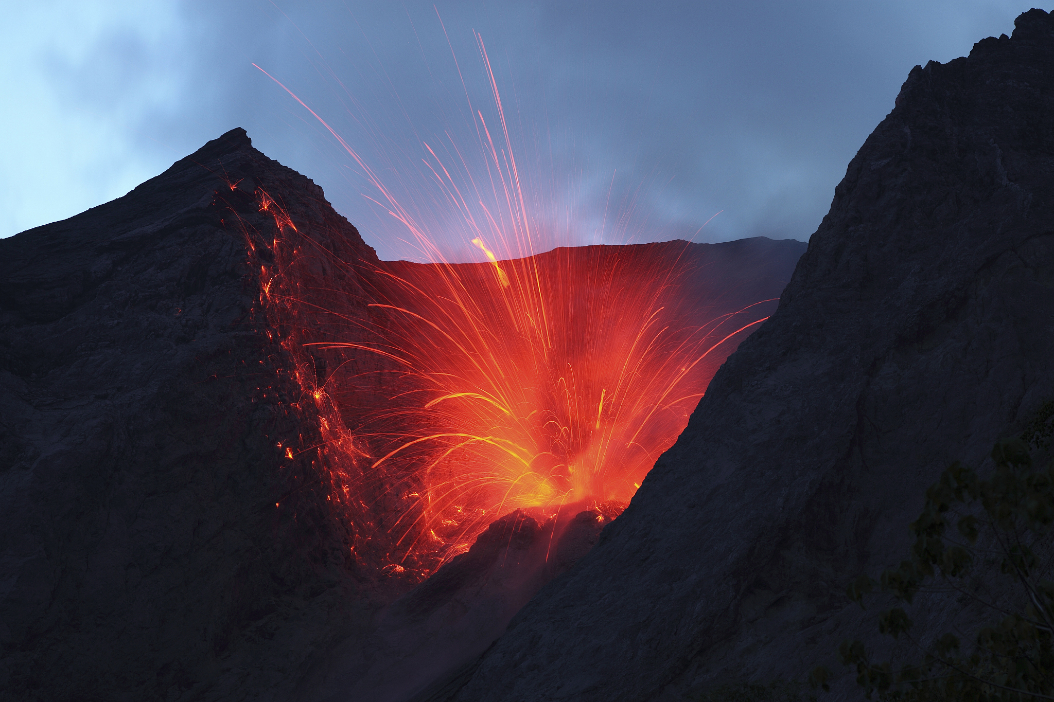 航天奇观,火山地图片