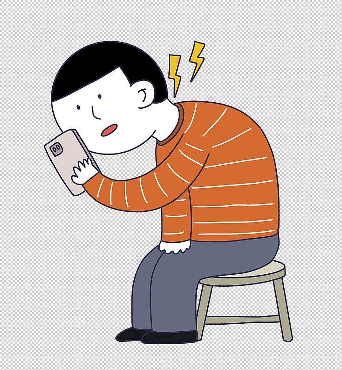 04听说低头玩手机,颈部承受的压力竟然高达50斤!这是真的吗?