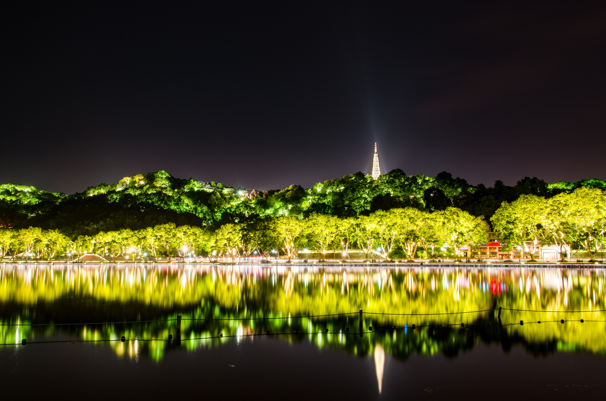 杭州最美夜景图片