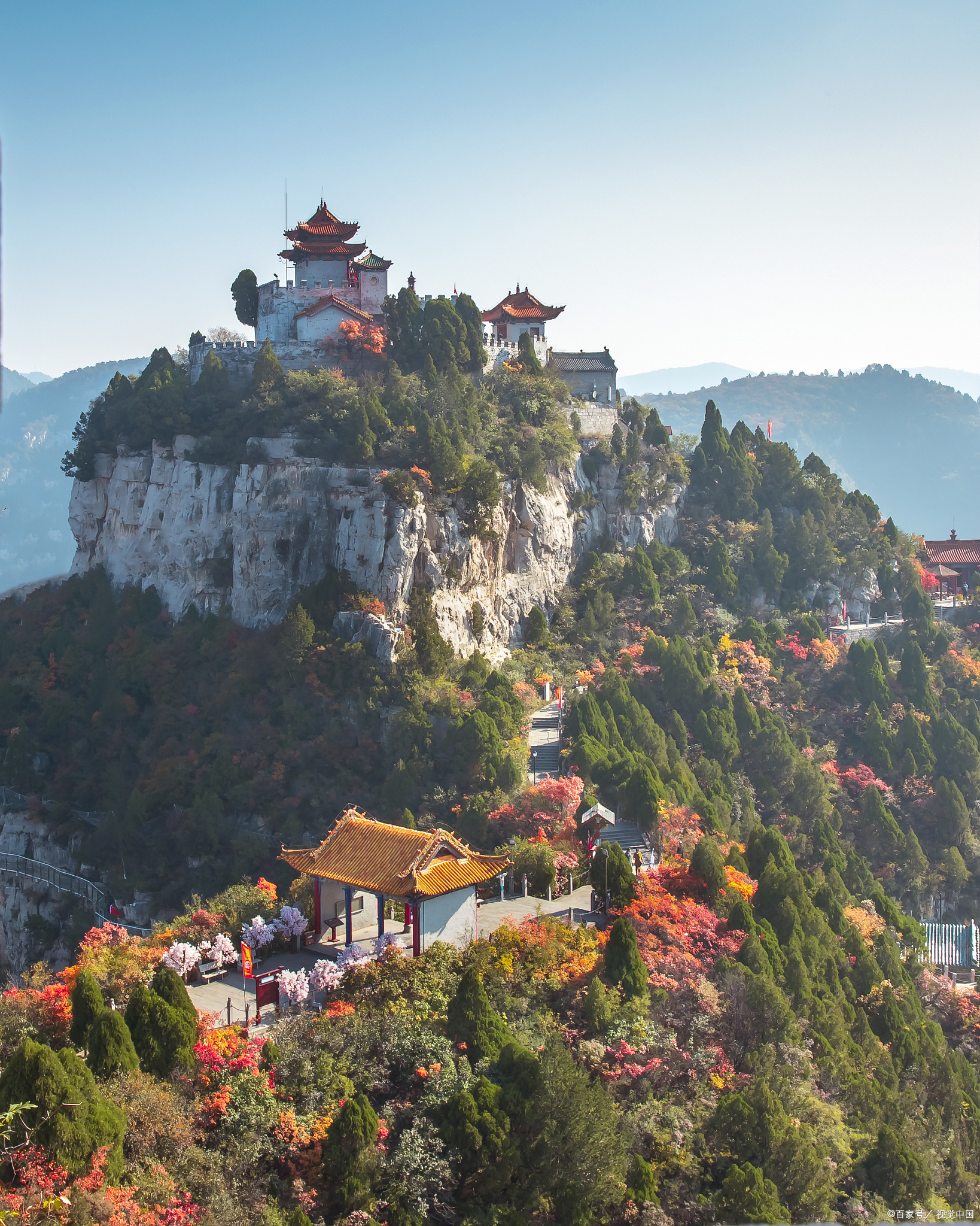 盖州芙蓉山风景区位置图片