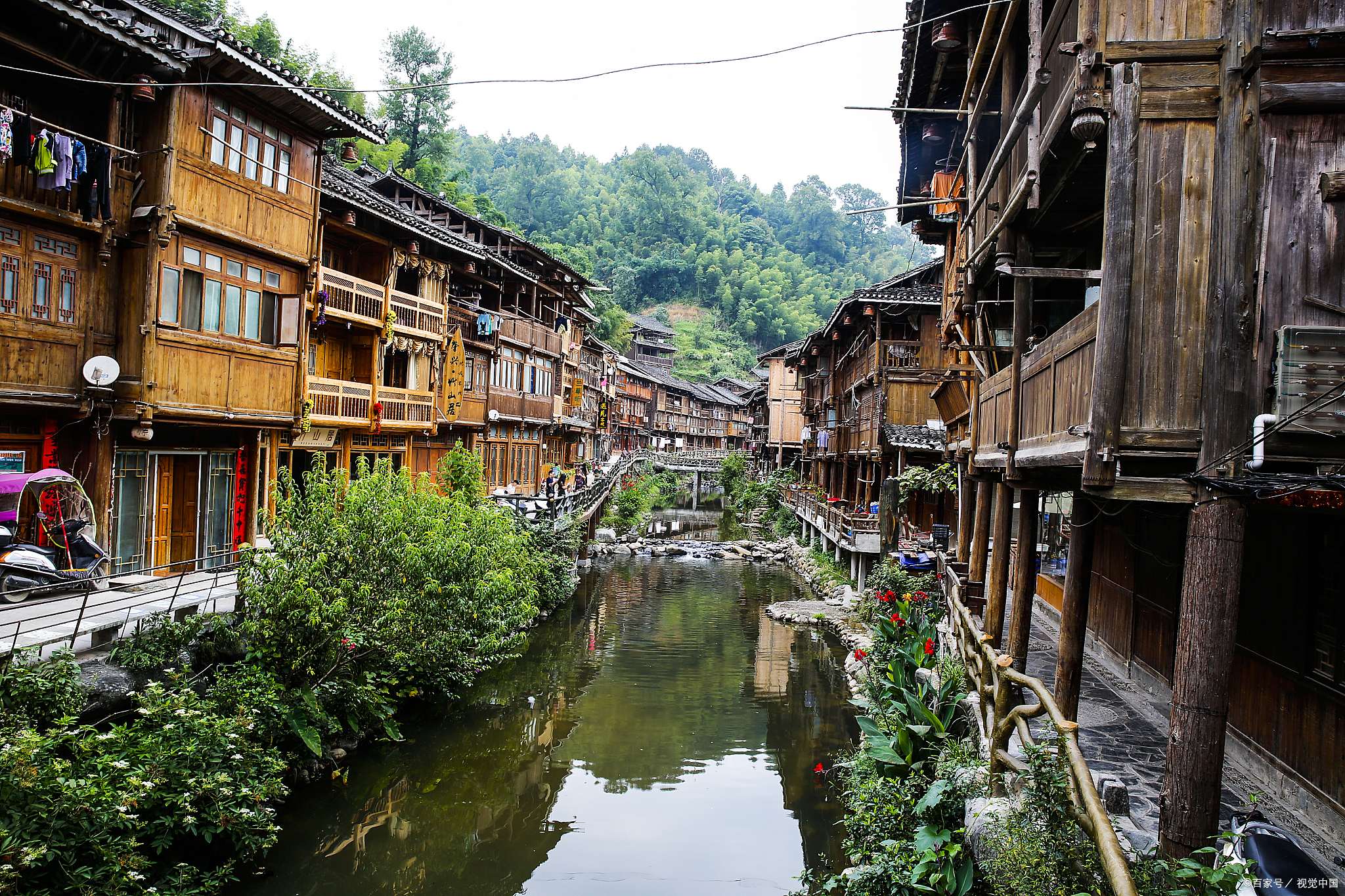 苗族居住图片