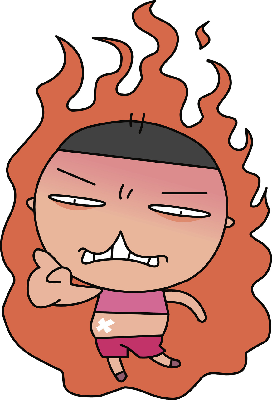 dont be angry with her.