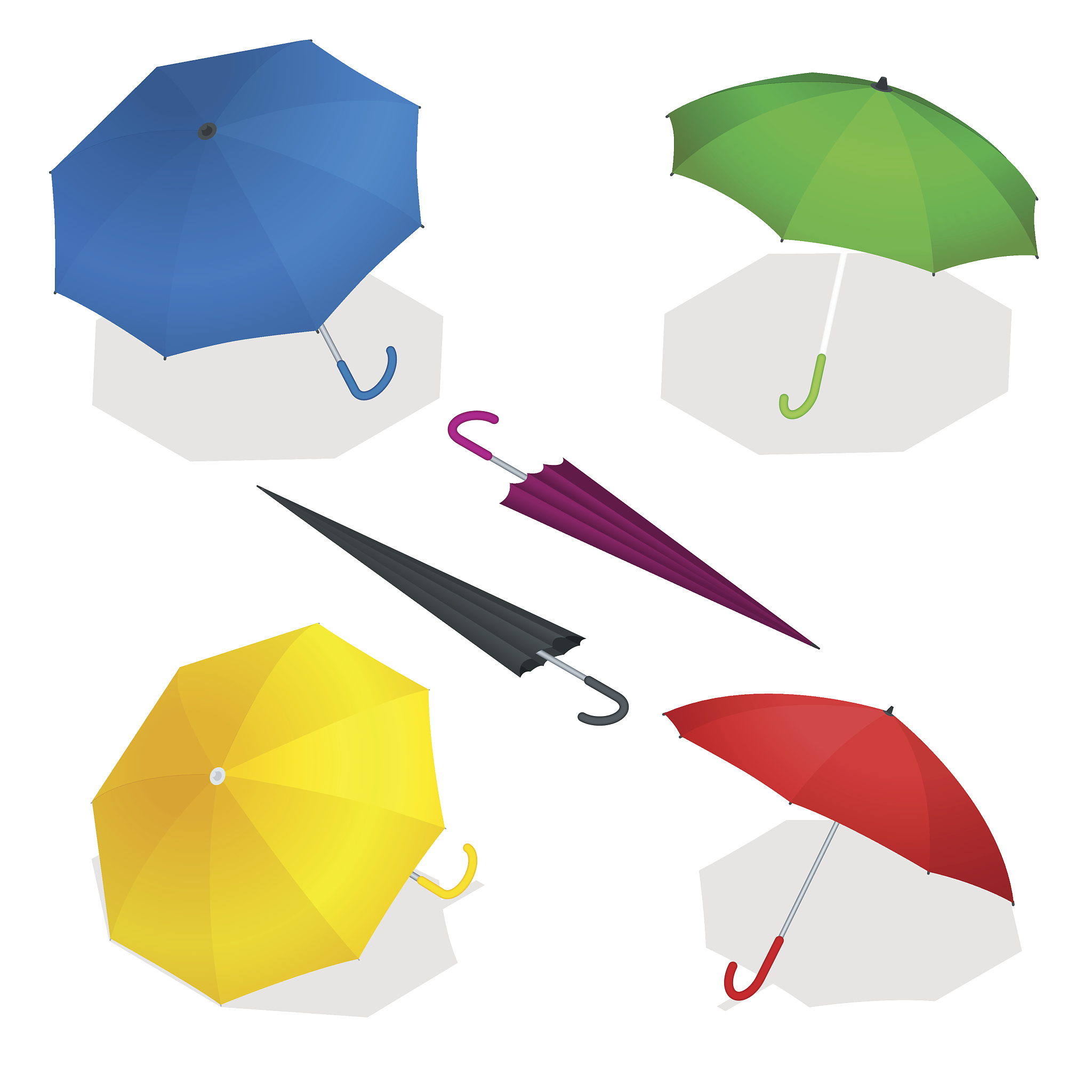 出门有它,晴日雨天皆不用愁!雨伞,是人们出门的必备物品之一