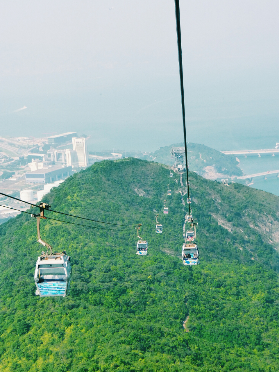 青岛太平山索道图片