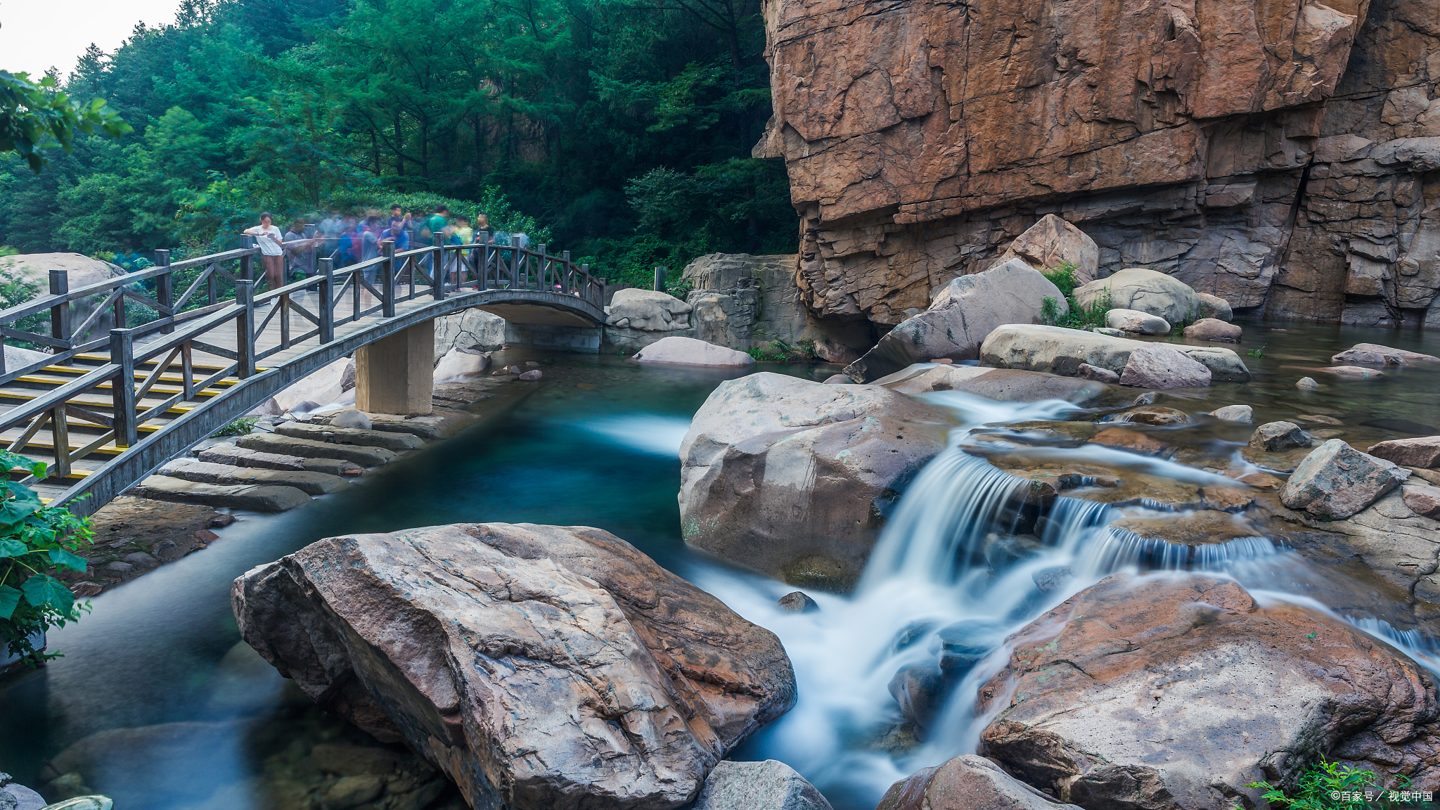 沣峪口九龙潭森林景区图片