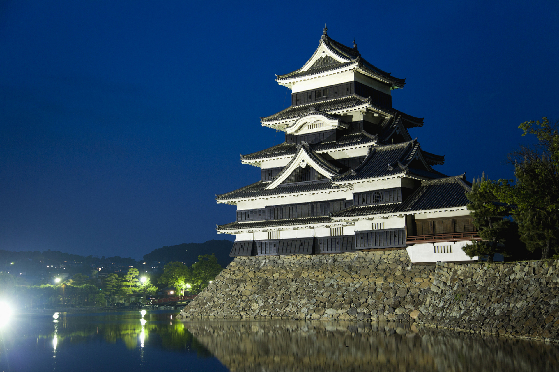 松本城天守阁图片