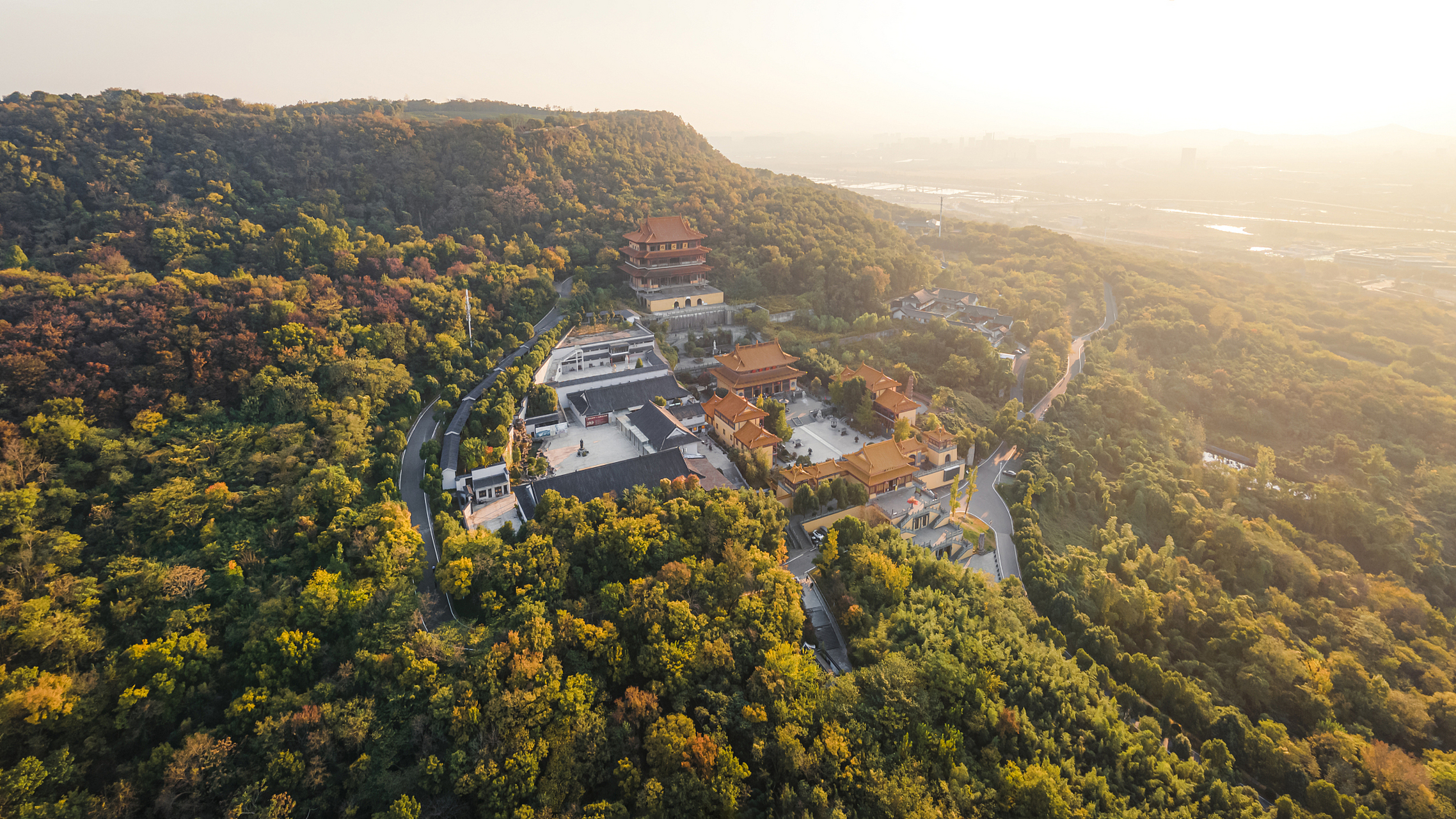 岳麓山风景图片