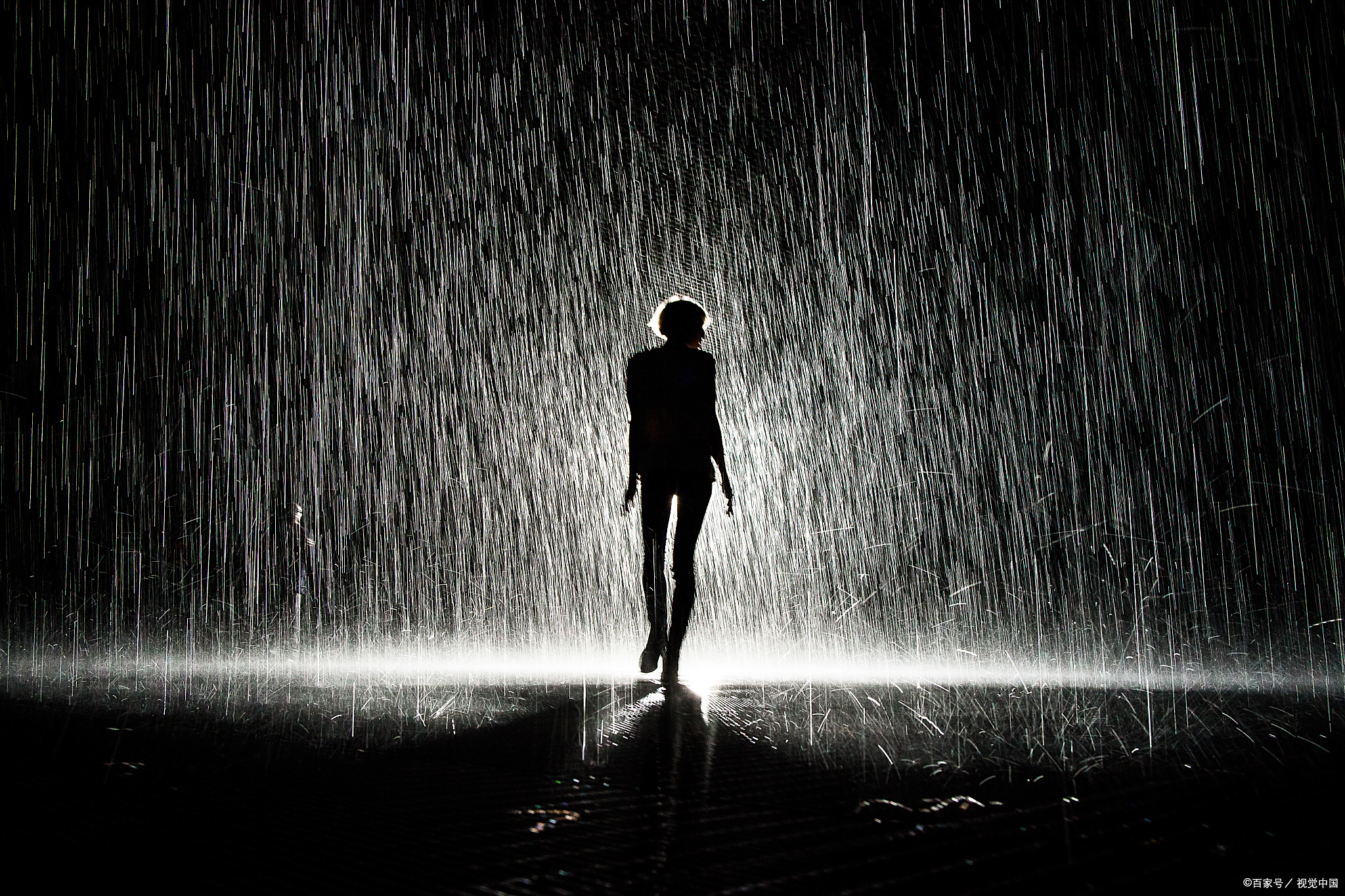 你们那里下雨了吗?喜欢淋雨的人们