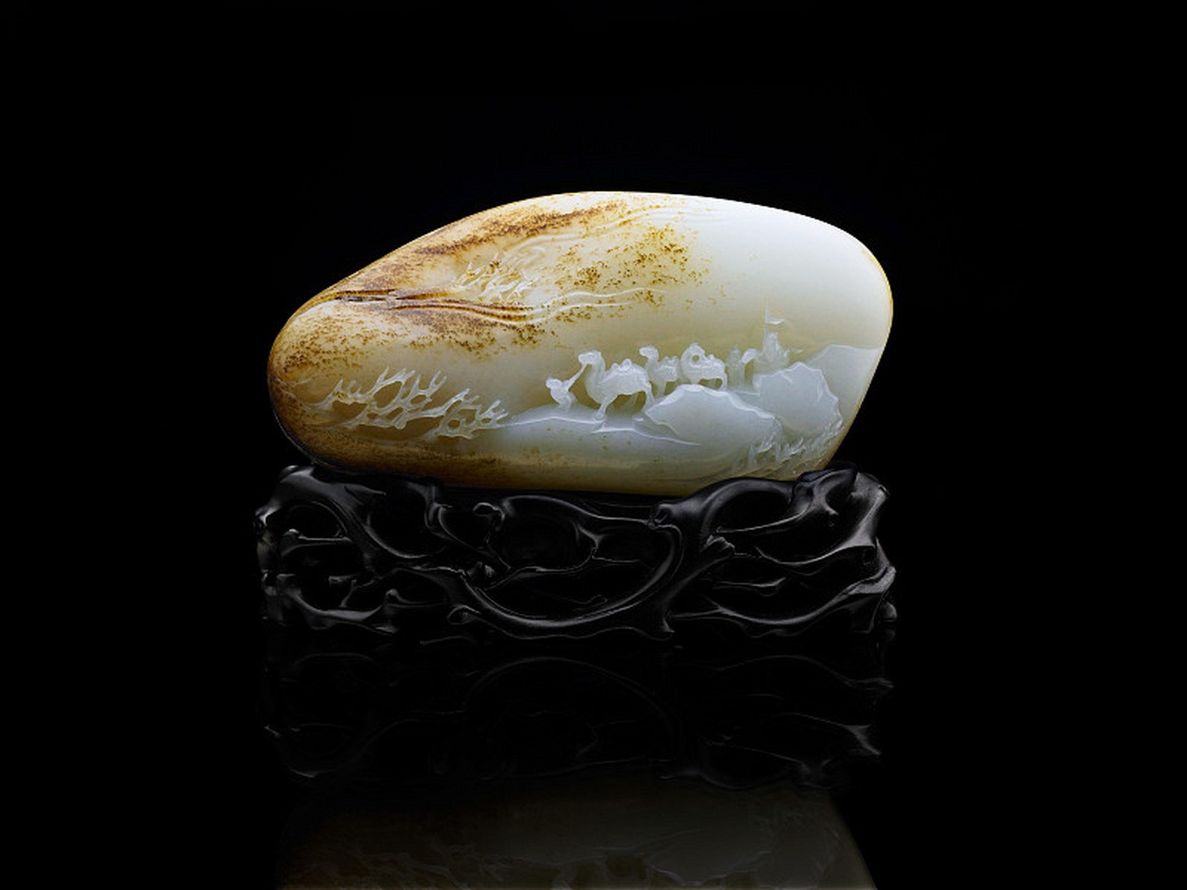 和田玉##玉石#  嘿小伙伴们,今天我要给你们安利一个超级有灵性的