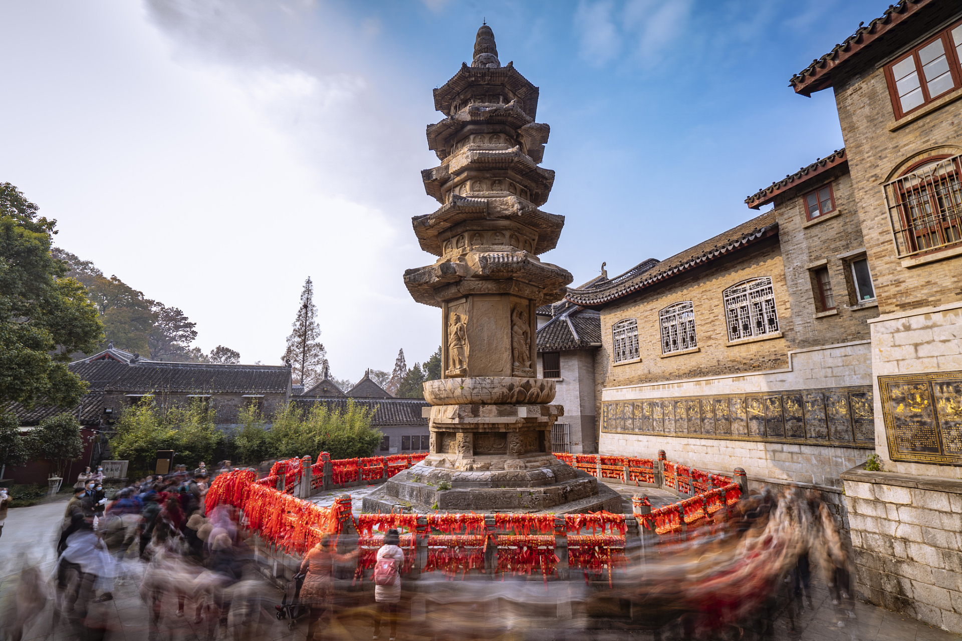 繁星计划#栖霞寺舍利塔位于南京市栖霞区栖霞山麓的栖霞寺东,是中国