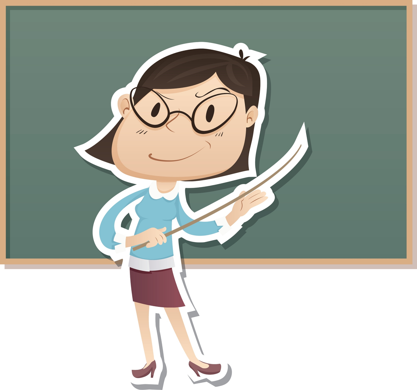 班主任非常严厉,这次一同学考了58分还没及格,他不敢拿回家去.