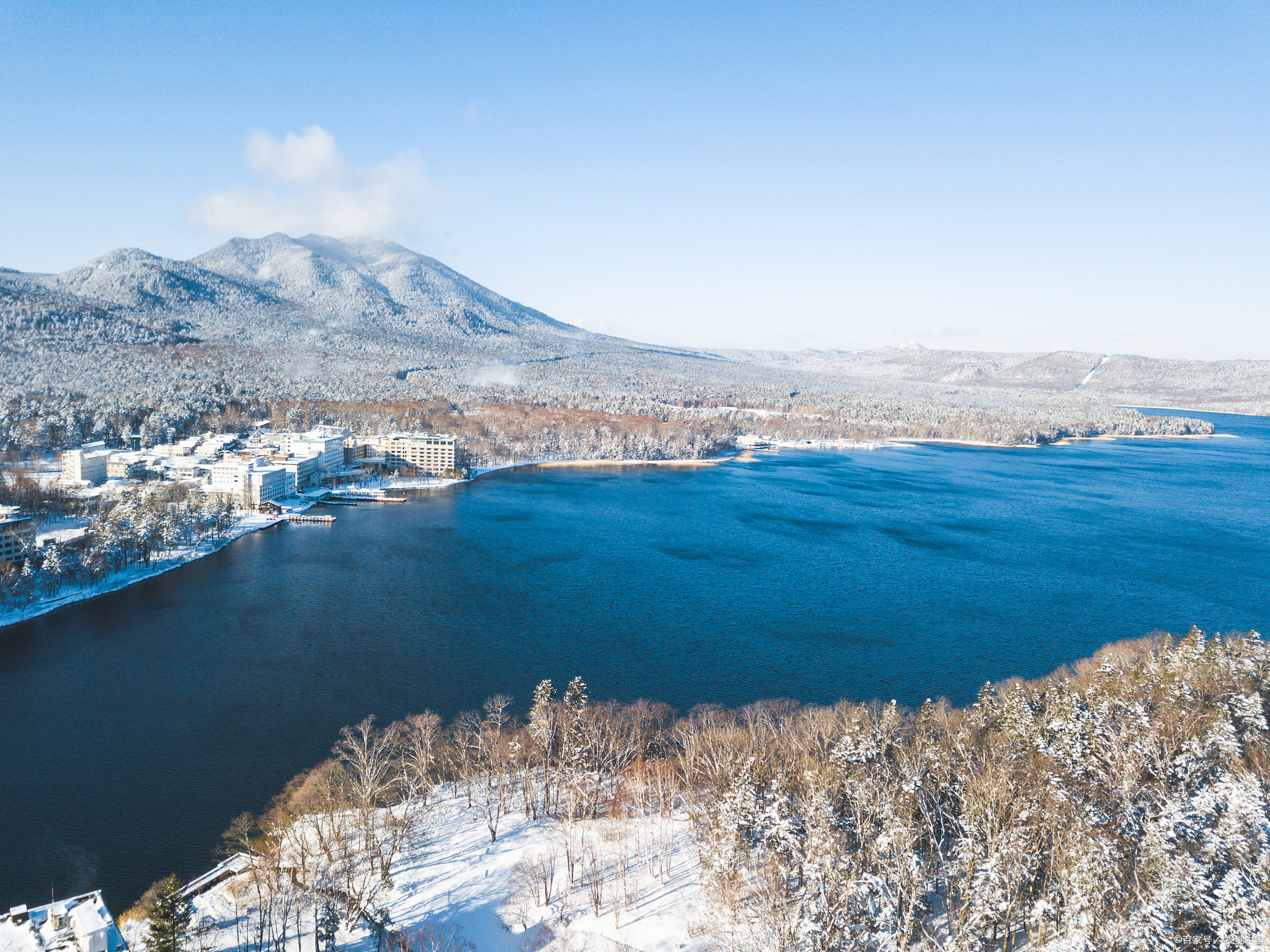 北海道雪景 唯美图片