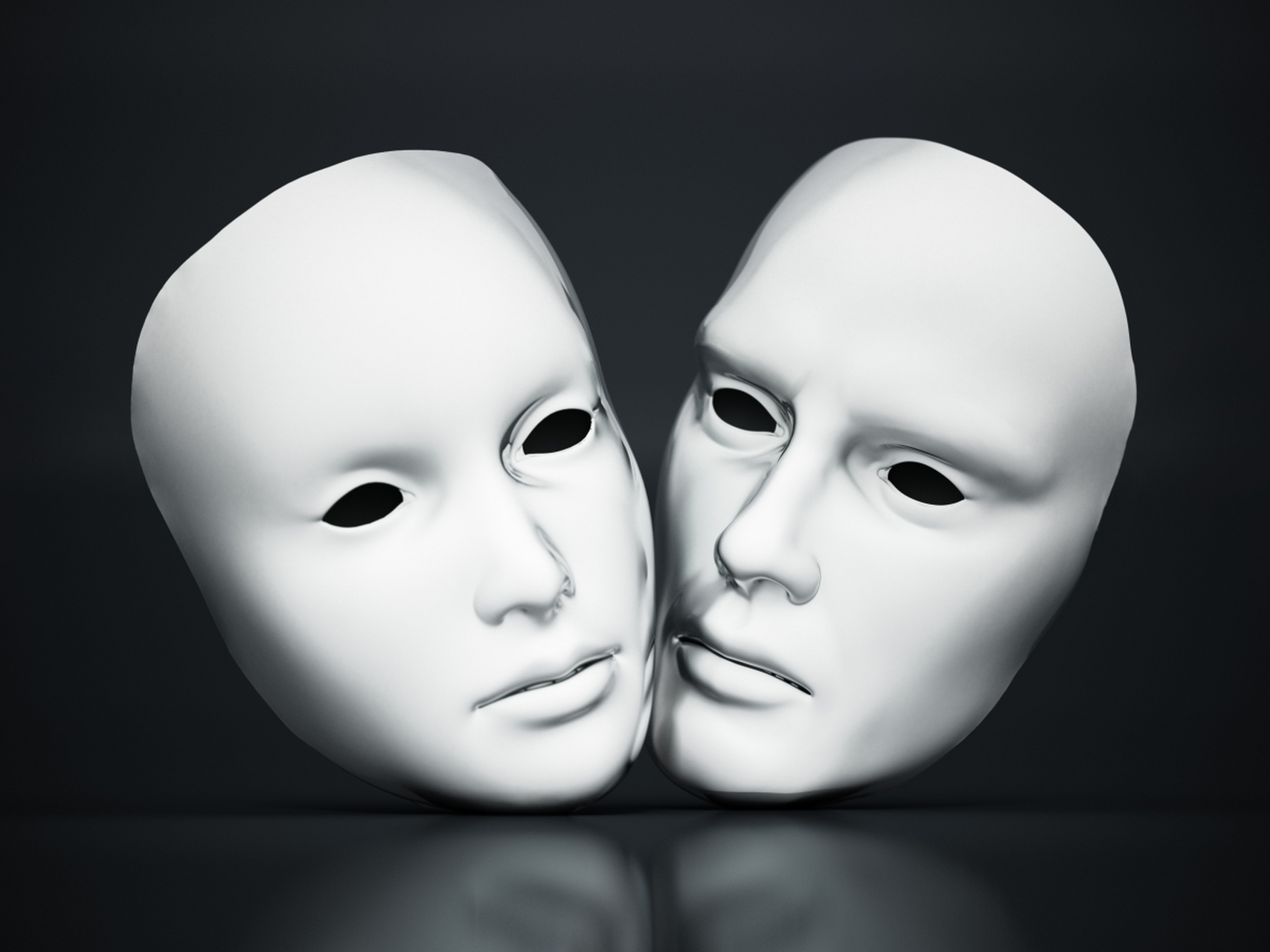 现在这个社会,人人都戴着面具生存,太会伪装了  1,那些对你客客气气