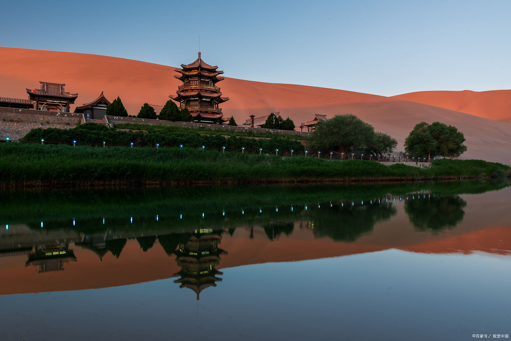 古诗醉美宁夏,烟景纵观醉霞彩,诗情秀溢荡苍穹