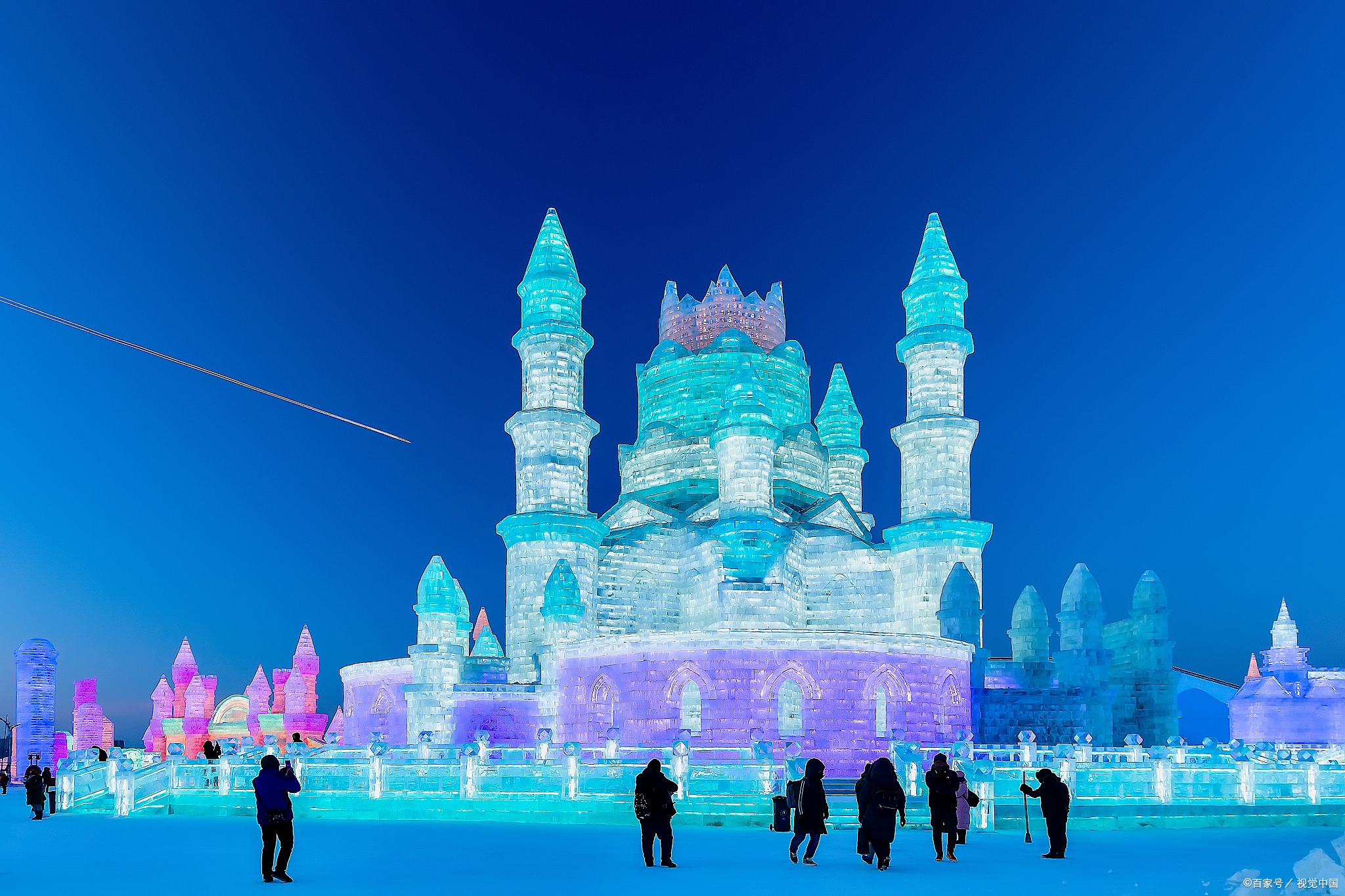 优质短图文计划# 我最近去了哈尔滨冰雪大世界,真是一次难以忘怀的