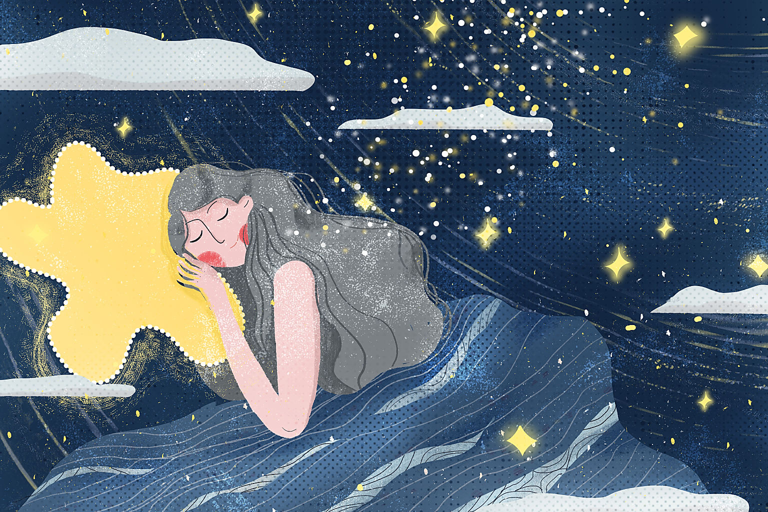 包括多个温馨的晚安问候和祝福,如愿你在梦中找到宁静,拥有甜蜜梦境