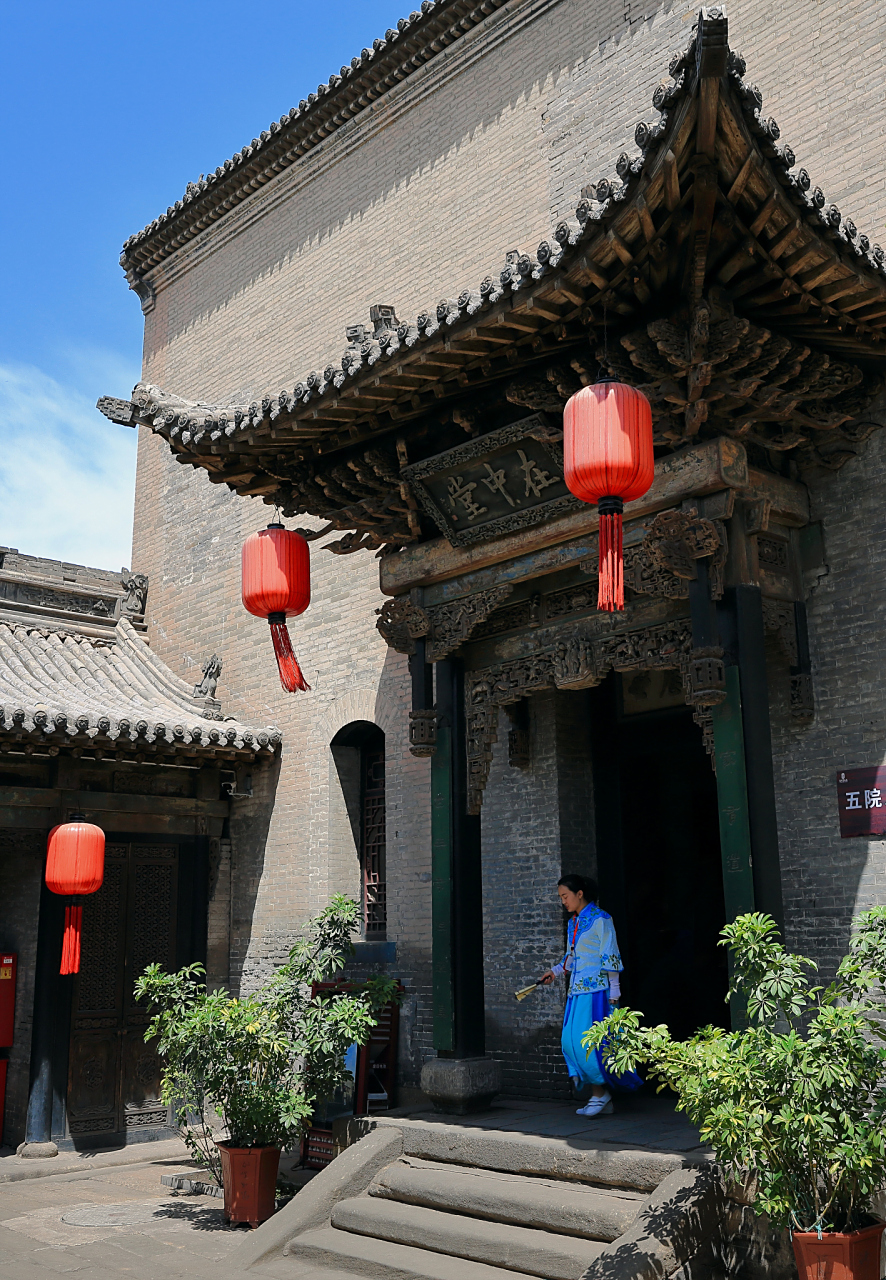 博物馆显眼包#  乔家大院位于我国山西省晋中市祁县的乔家堡镇,是