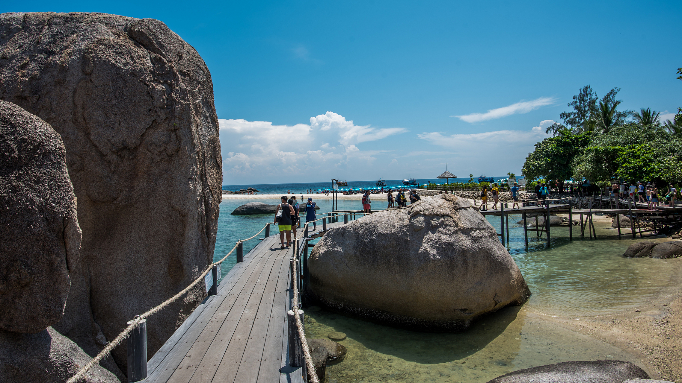 嬉行记# 在南海之滨,有一座令人向往的热带度假天堂——三亚百福岛.