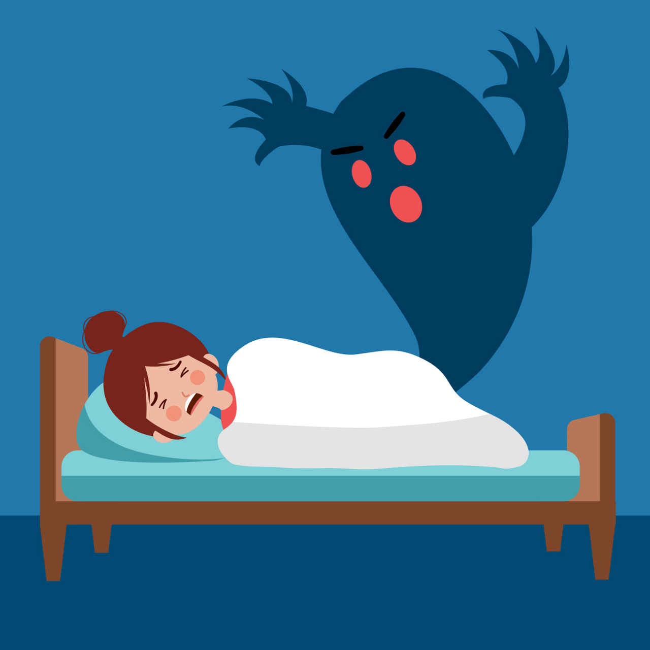 做噩梦被吓醒后,身体在抖心里害怕胆小怎么办?