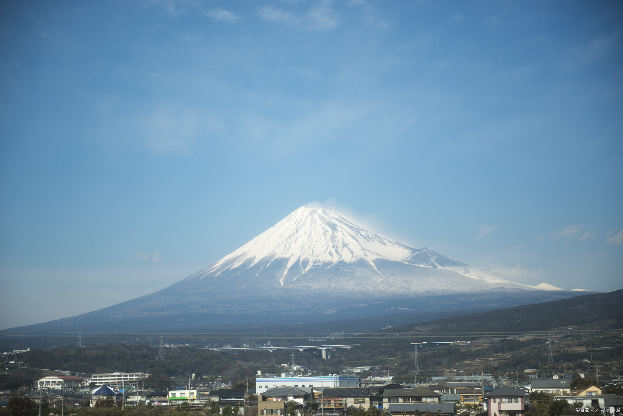 日本中央山脉图片