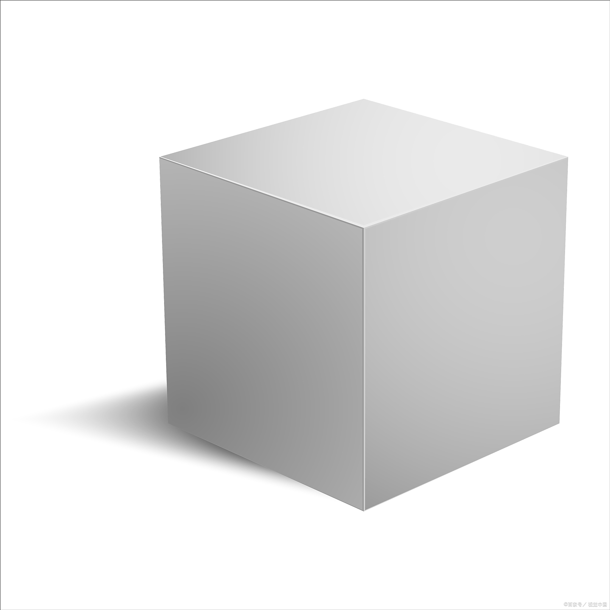 我呀,一般先在画纸上轻轻画出一个正方形,这就是正方体的一个面