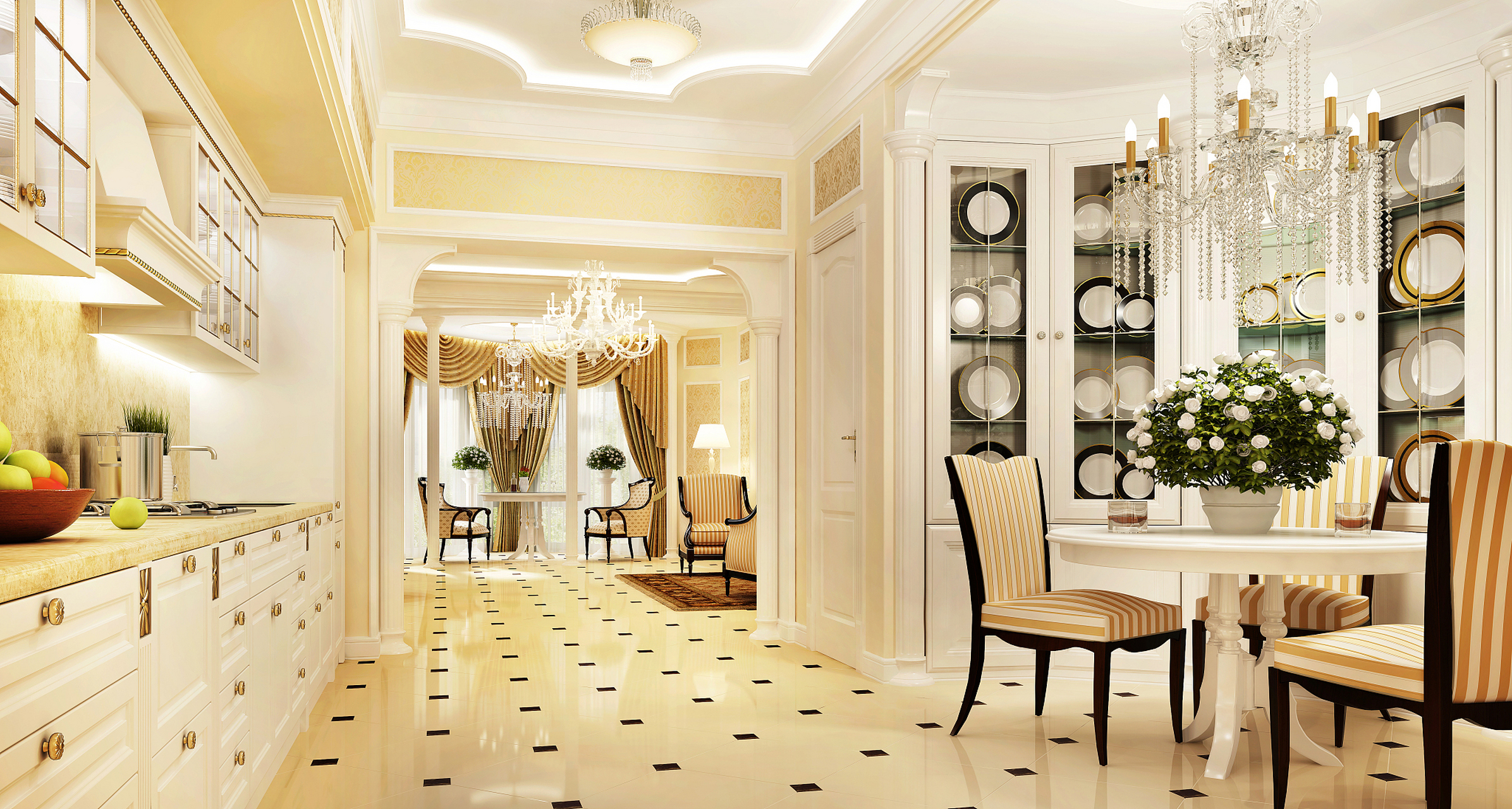 欧式风格装修  1️⃣ 了解欧式风格 欧式风格是一种源自欧洲的