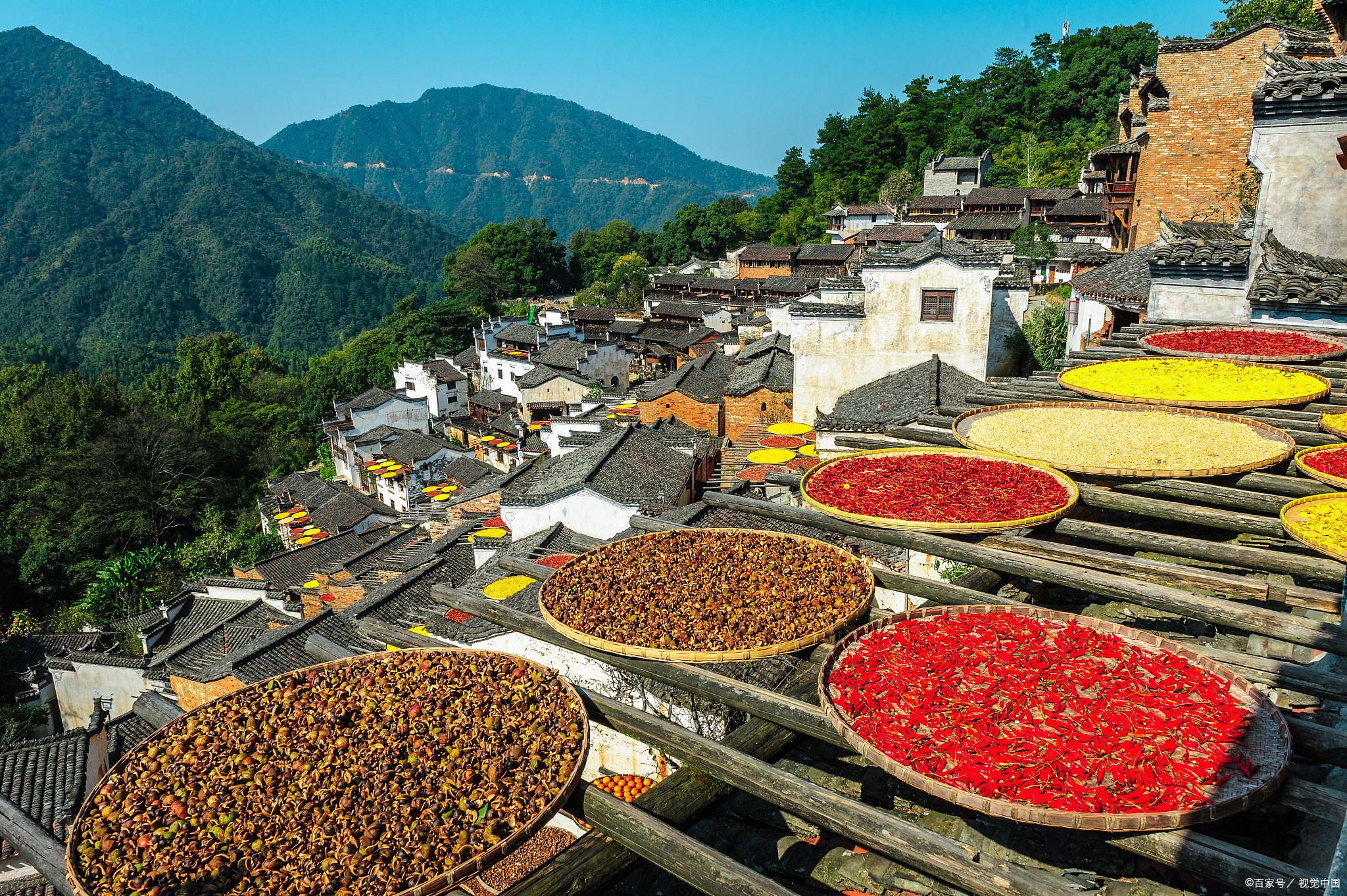 入选最美中国符号的篁岭晒秋,不容错过的秋季美景