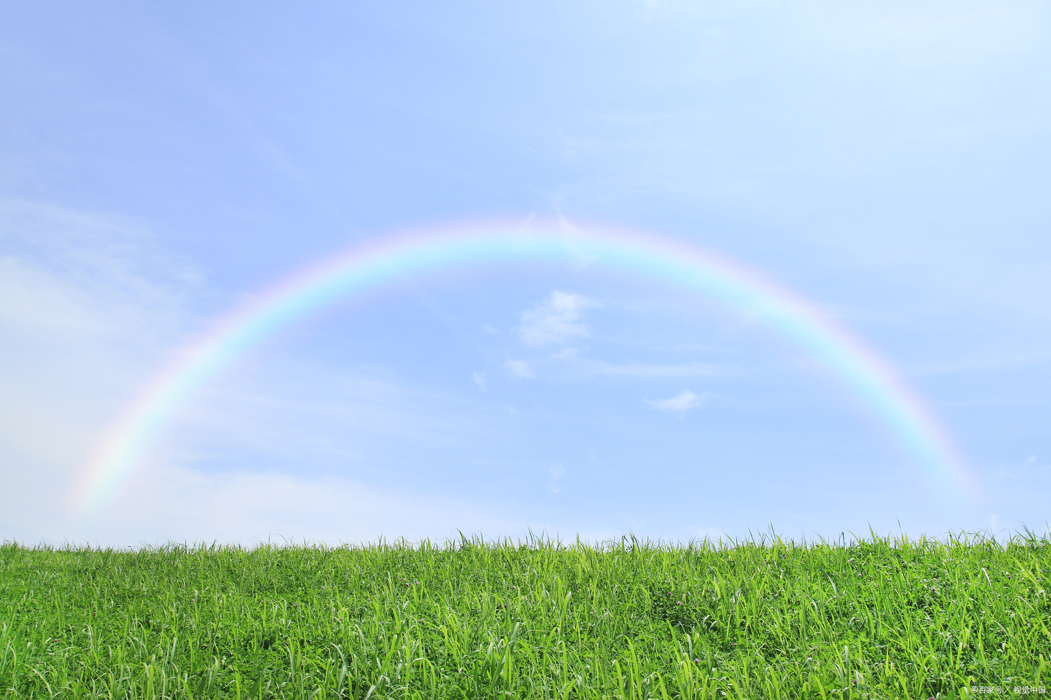 [围观]雨后的彩虹,是希望的象征,照亮你的前方,指引你走向更加美好的