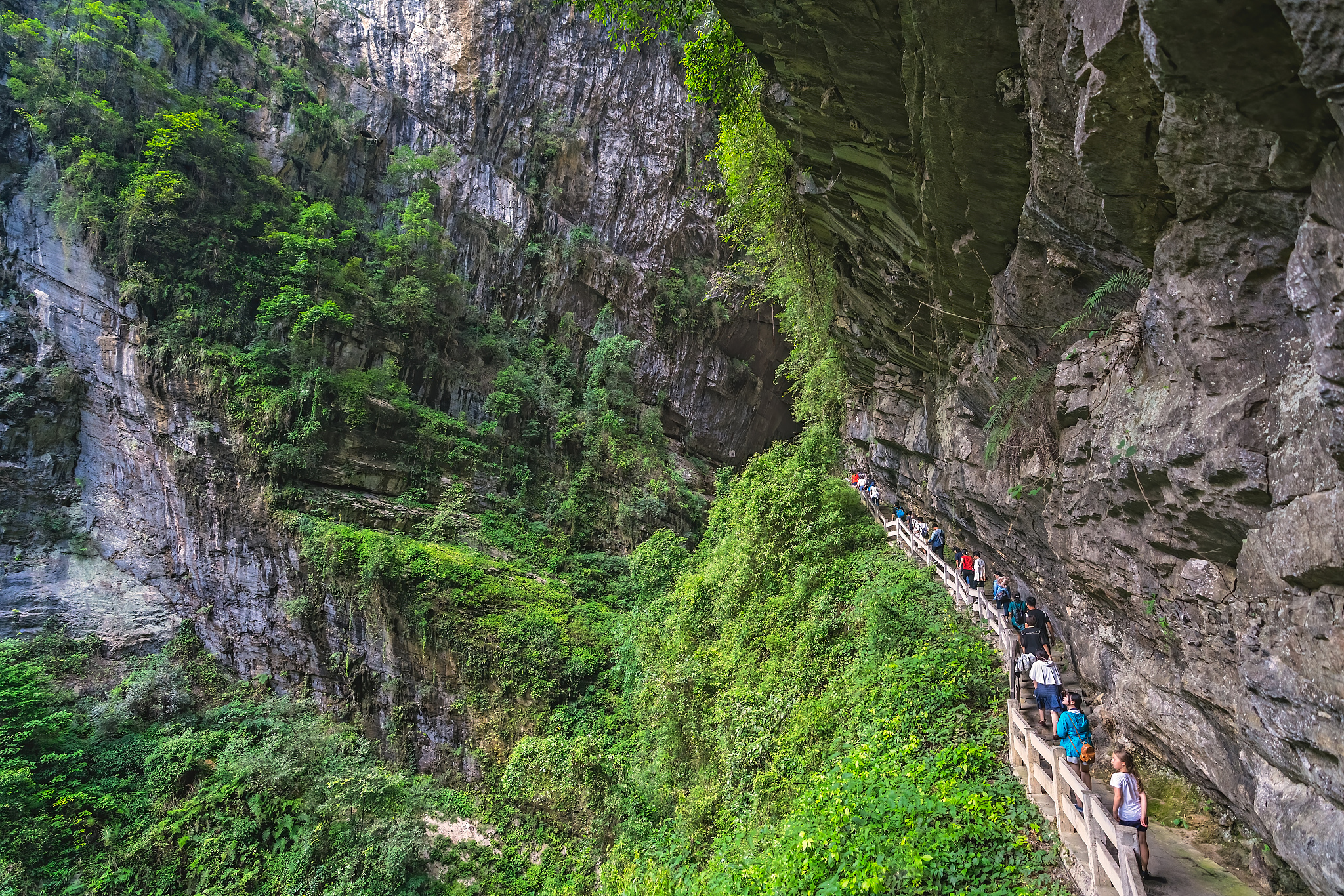 重庆大裂谷风景区图片图片