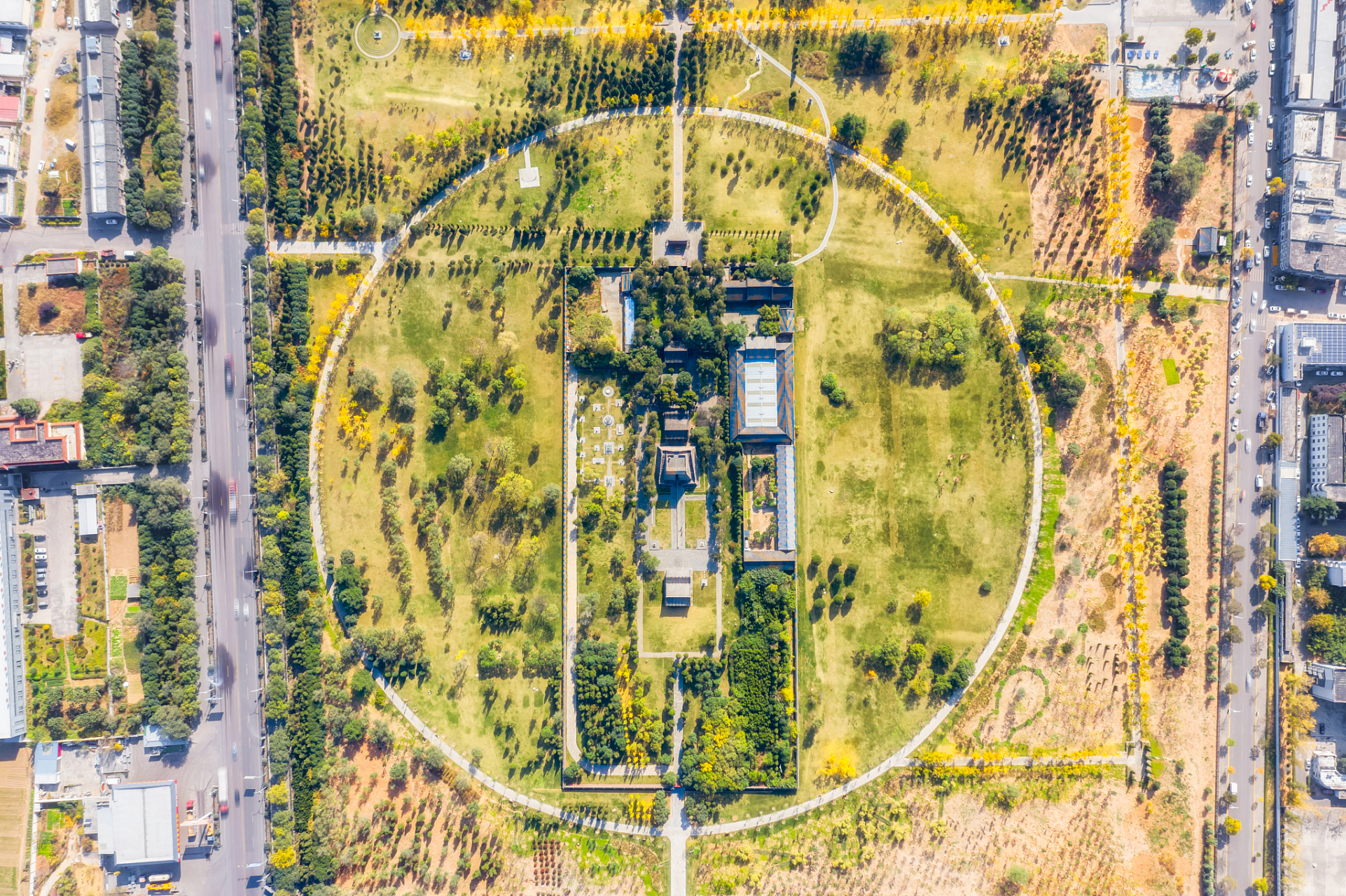 穿越时空的旅行# 南宋皇城遗址,位于杭州市,是南宋时期皇宫的遗迹.