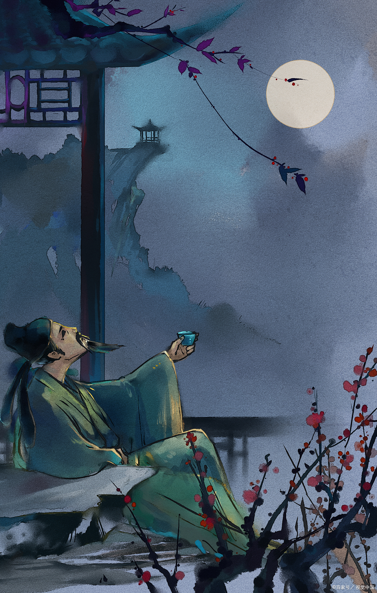 两宫遥相望,双阙百余尺