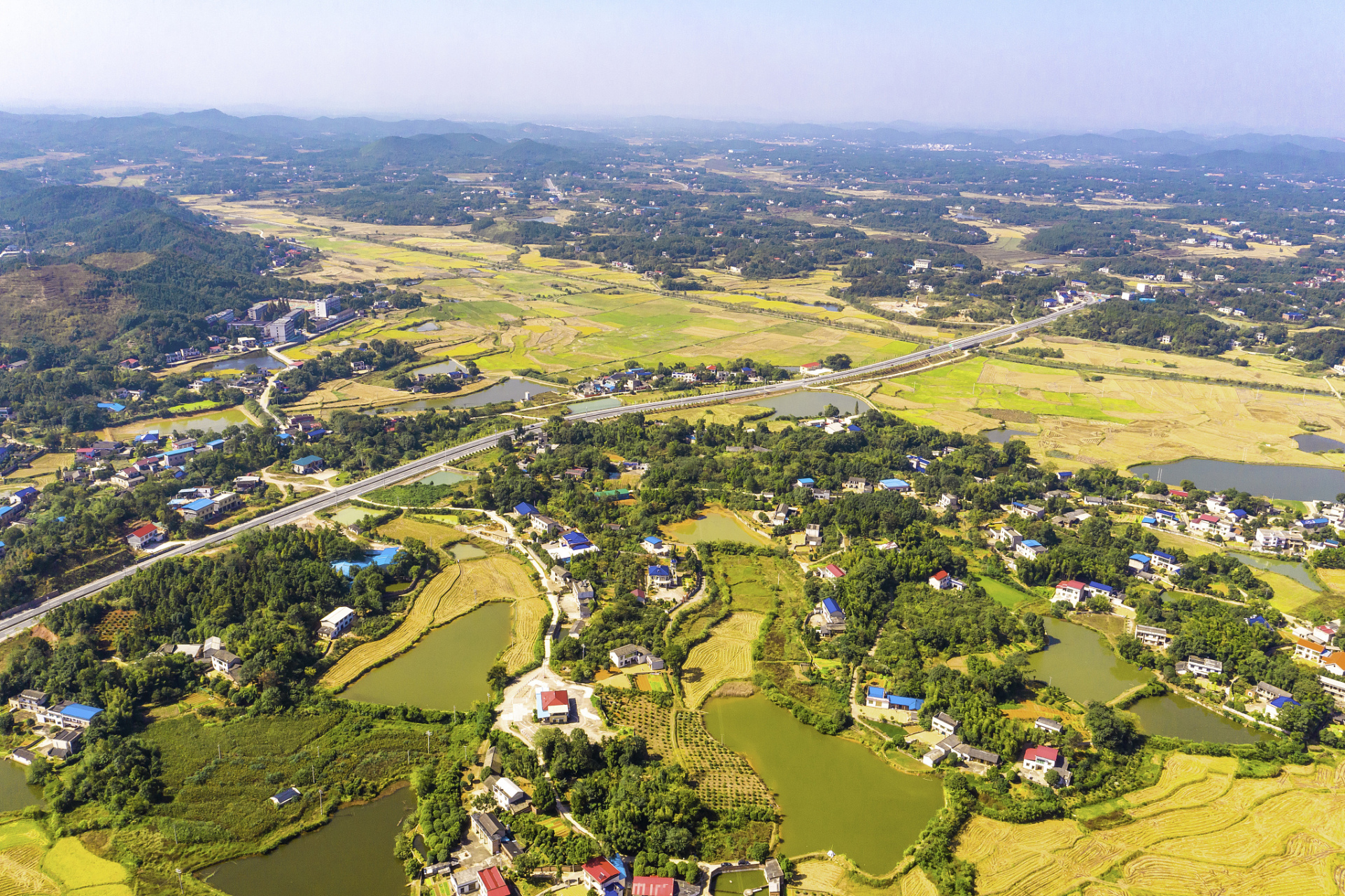 不论何时走进天府新区官塘村,都能感受到大自然的独特魅力.