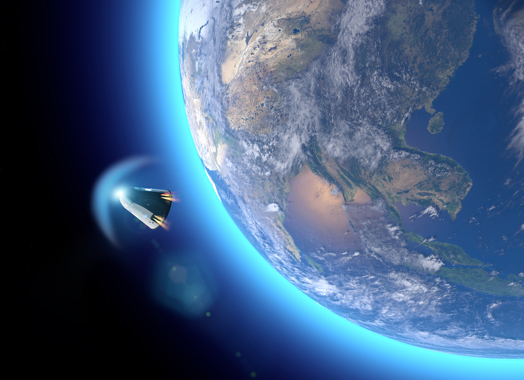 【配图检索词】:空间站舷窗地球美景  🚀【遨游寰宇,触手可及?