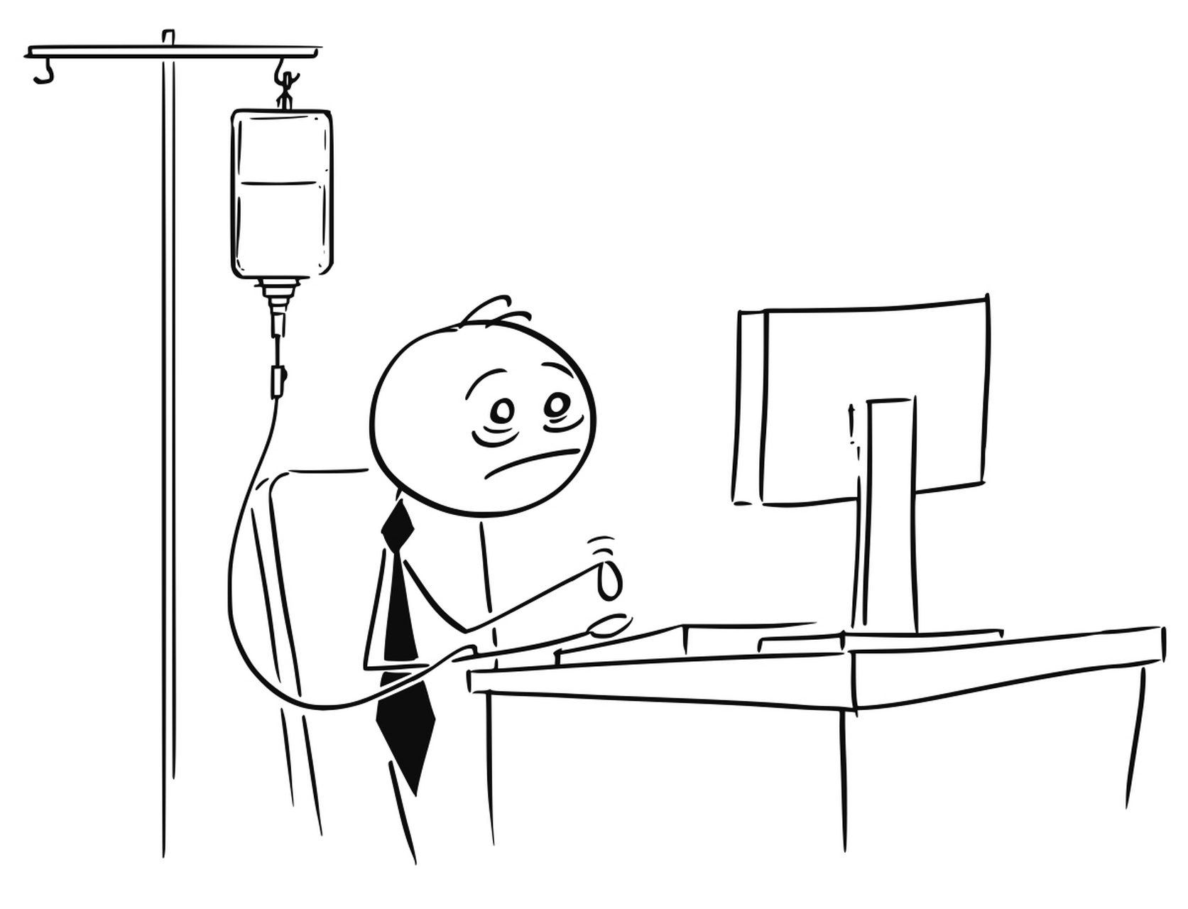 长期输液可能会对人体的免疫系统造成损害,使得身体越来越容易感染