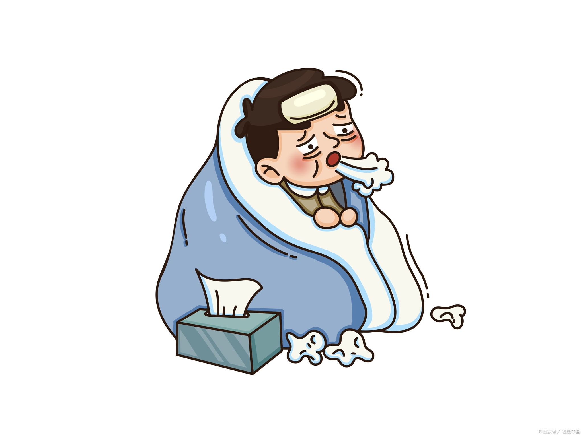 感冒并非只有一种类型,它主要分为病毒性感冒和细菌性感冒两种.