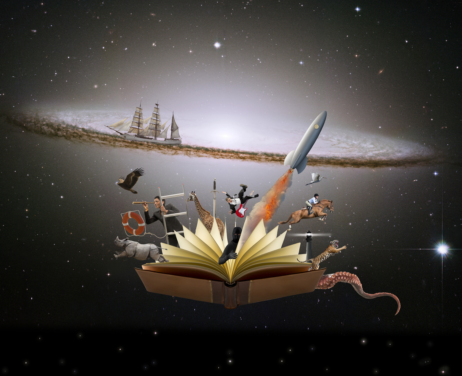 科幻类图书以科学和幻想为核心,通过丰富的想象力和独特的创意,构建出