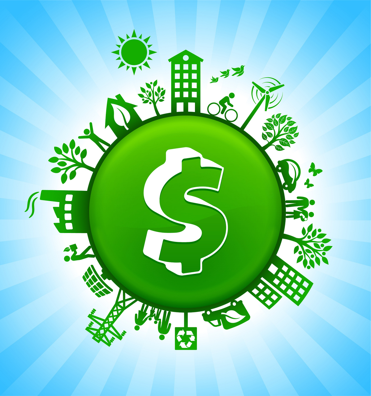 绿色信贷是指银行业金融机构在遵循对应产业政策的基础上利用利率