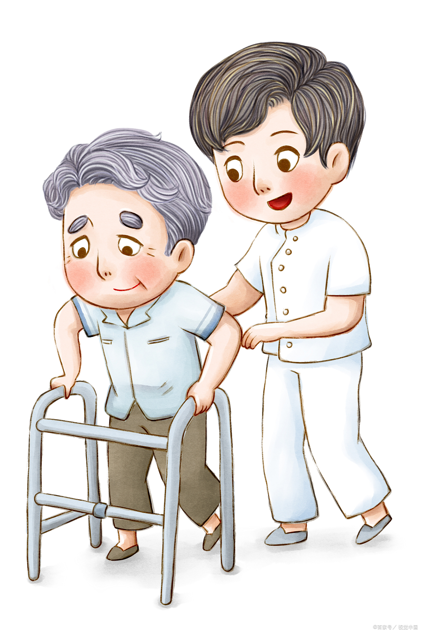 关爱老人从你我做起