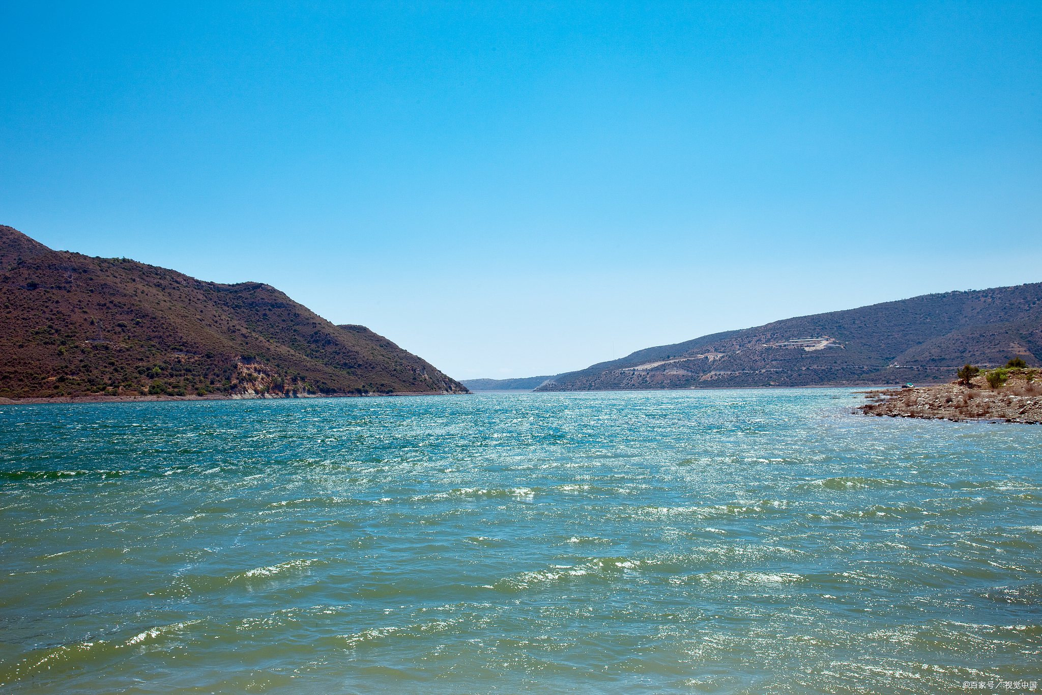 夏日闪光旅行家# 观音湖风景区,湖水清澈如镜,波光粼粼,宛如一幅宁静