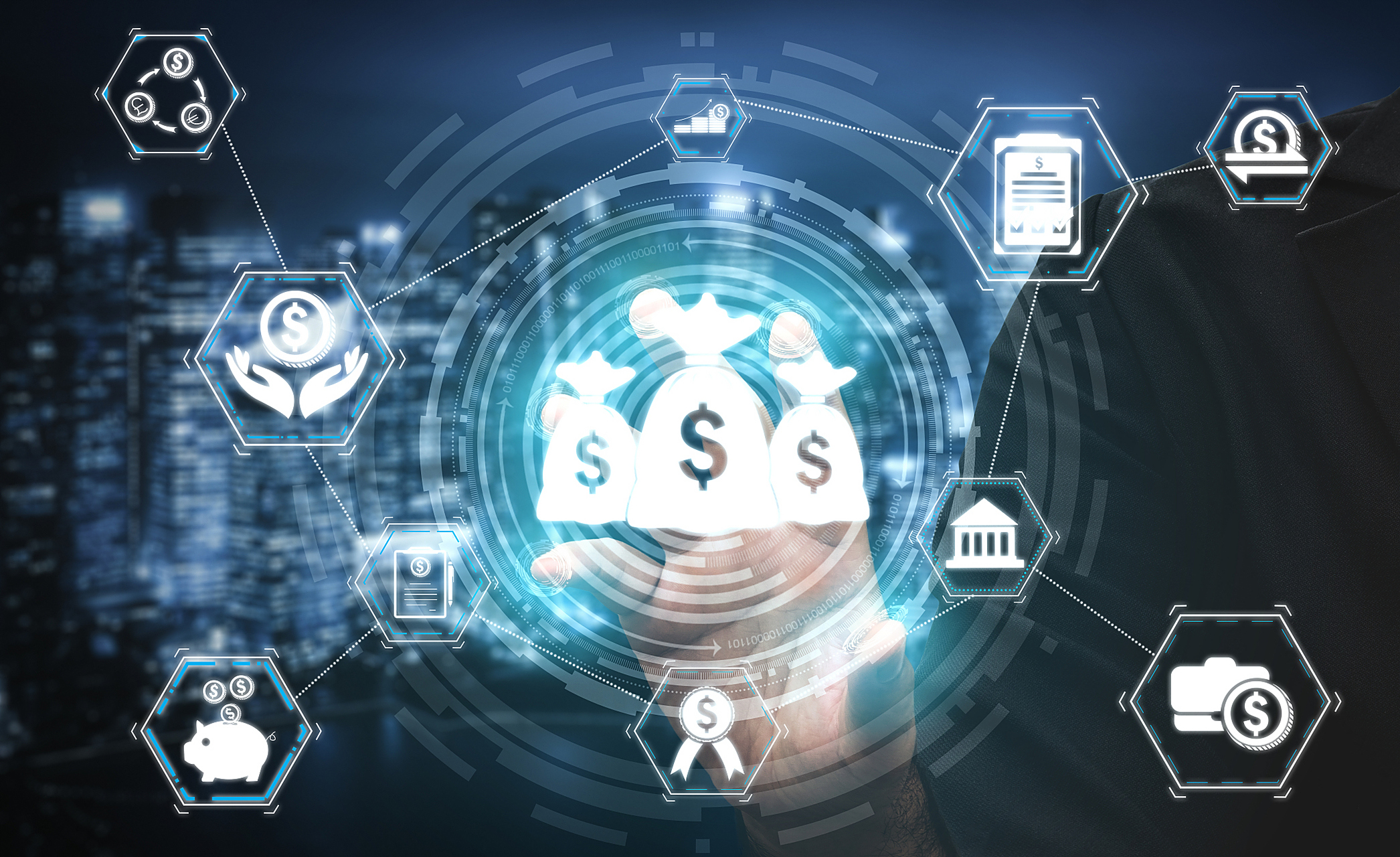 是指利用先进的科技手段和创新的商业模式,为金谮