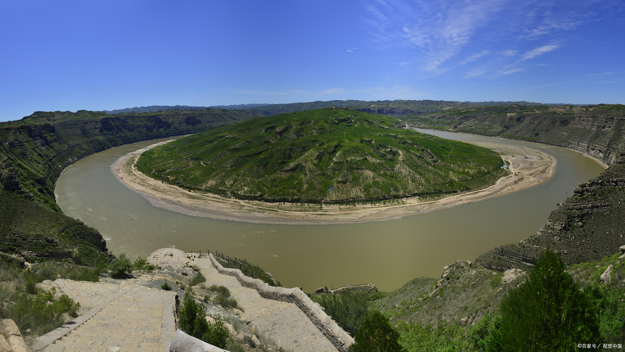 黄河九曲第一湾景区简介:探秘自然的奇迹,感受高原的风情