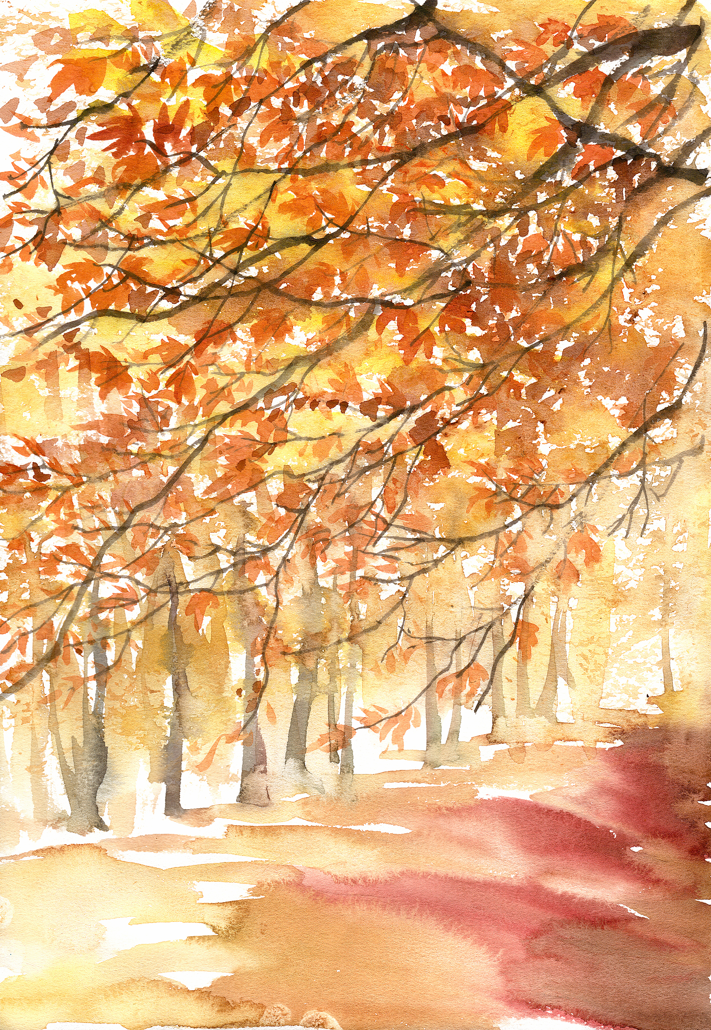 一句歌词描述秋天# 秋天的微风轻轻拂过,落叶如诗