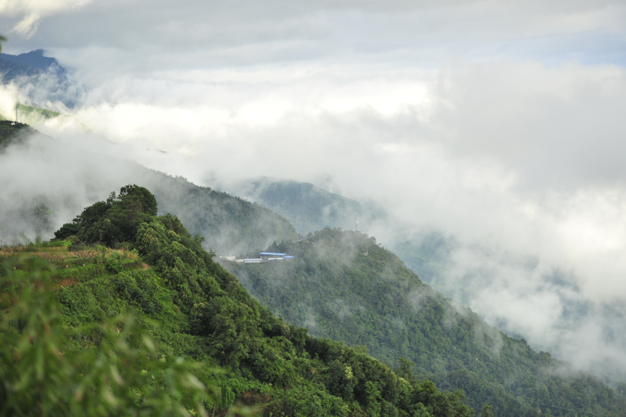 株洲的茶陵云阳山,露营时有哪些云雾缭绕的美景?