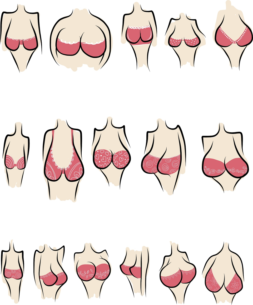 无论身材如何,选对内衣最重要