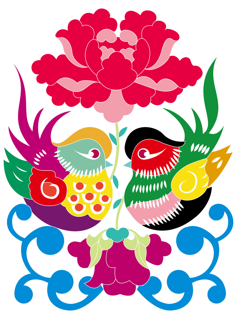 中国民俗文化之---剪纸 剪纸是中国民间传统习俗之一,通常在春节期间