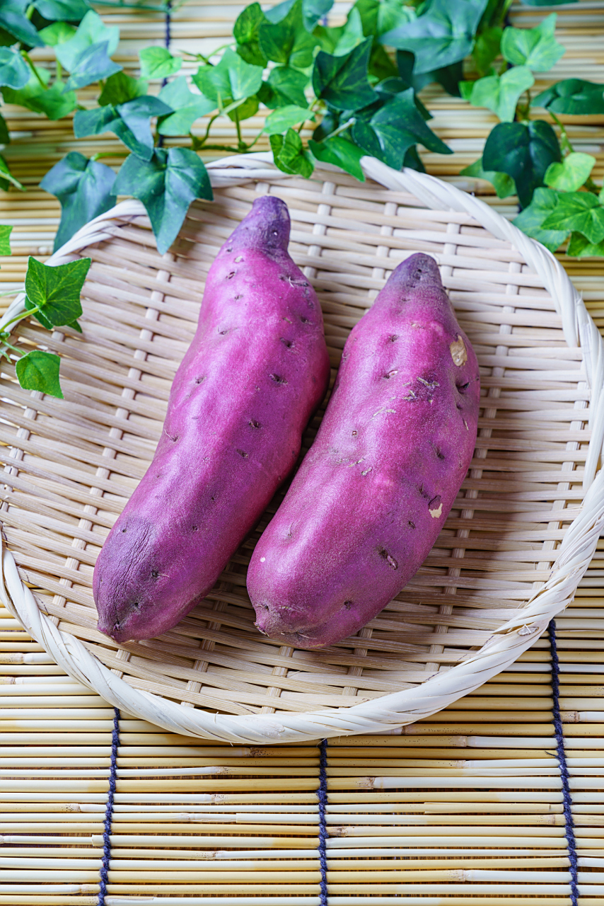 暖冬好物大赏# 农家新鲜紫薯,紫心紫罗兰番薯,地瓜现挖现发,粉糯