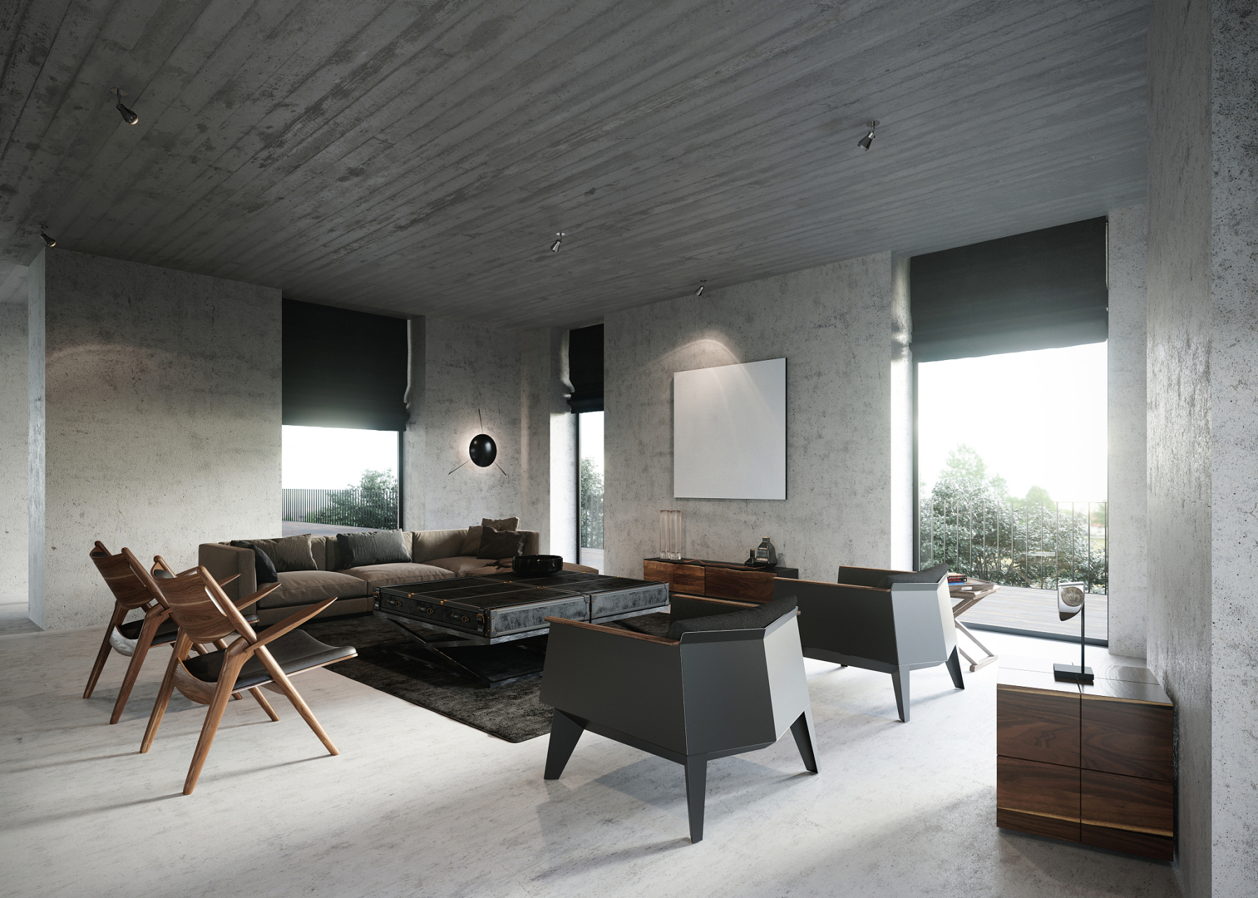 微水泥风格装修是一种现代,简约而又时尚的室内装修方式,它以其独特的