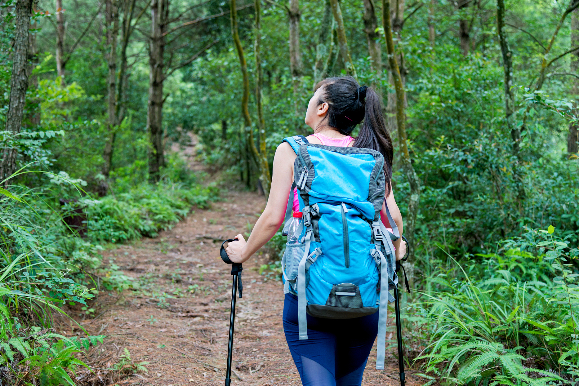 美女爬山发现年入百万的商机  一个25岁的美女去华山旅游的时候,因为