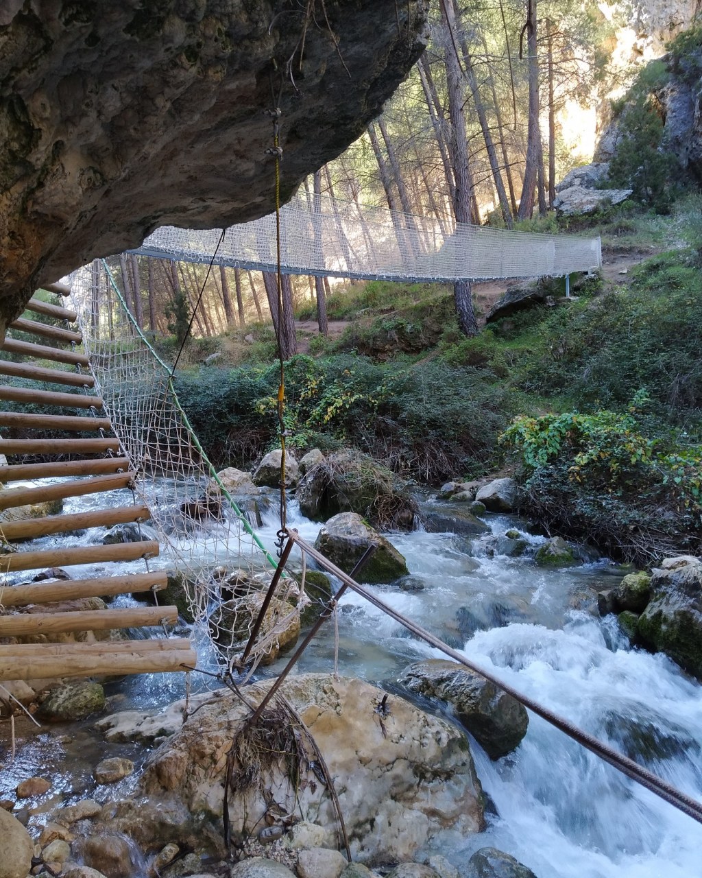 茶坪村仙人谷风景区图片